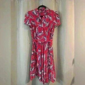 Women’s Red&Blue Chaps Dress